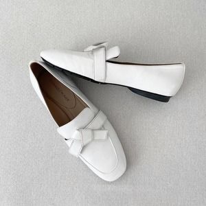 Women's White Loafers